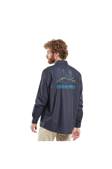 CHEMISE ML MARINE DEEP RDR22