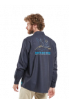 CHEMISE ML MARINE DEEP RDR22