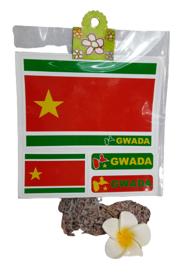 AUTOCOLLANT GUADELOUPE