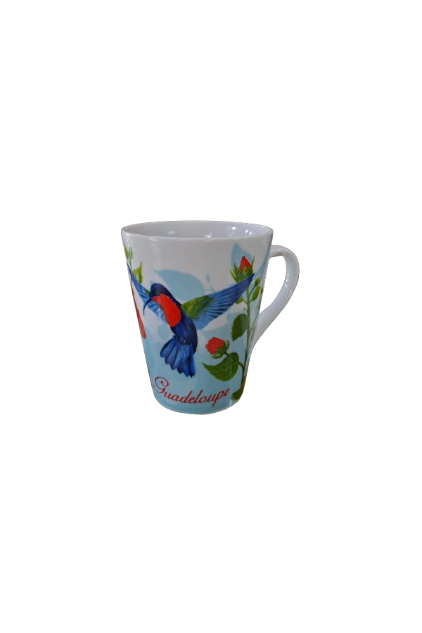 MUG DIVERS FORMES COLIBRI, FLEURS TORTUE, PEINTURE