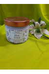 BOUGIE PARFUMEE MIEL EPICE 314ML AVEC DES FLEURS SECHE