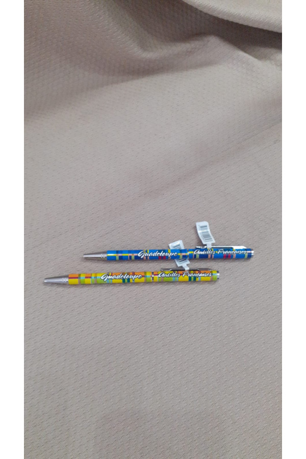 STYLO MADRAS GUADELOUPE