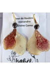 BOUCLE D'OREILLES AILES DE LIBELLULES