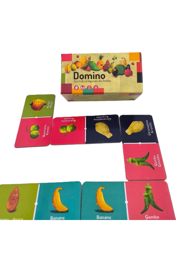 Domino Fruits et Légumes des Antilles