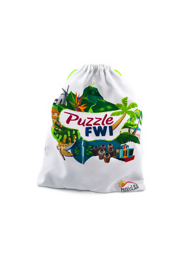 L'île Papillon - Le Puzzle Culturel de la Guadeloupe 33 Pcs
