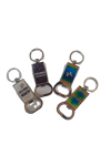 Porte Cles Rectangle Madras / Insulte