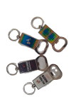 Porte Cles Rectangle Madras / Insulte