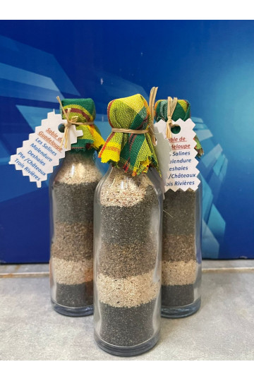 Mignonette Bouteille Sable Guadeloupe