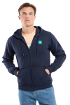 Sweat zippé RDR26 Destination Guadeloupe Officiel-Marine Dee