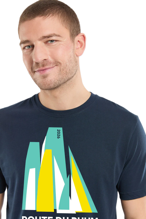 T-Shirt MC RDR26 100% Coton Officiel/Marine Deep