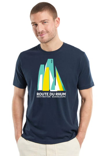 T-Shirt MC RDR26 100% Coton Officiel/Marine Deep