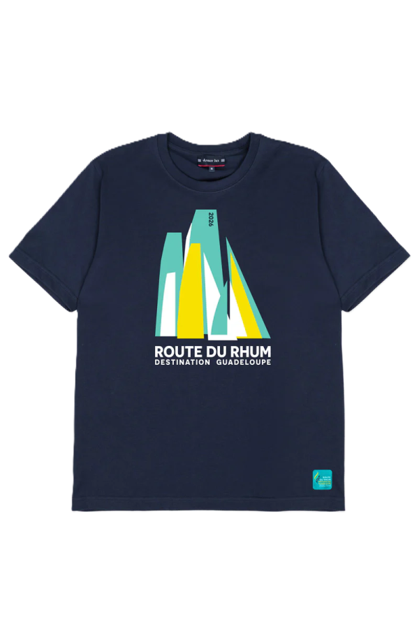 T-Shirt MC RDR26 100% Coton Officiel/Marine Deep
