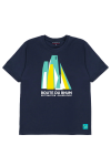 T-Shirt MC RDR26 100% Coton Officiel/Marine Deep