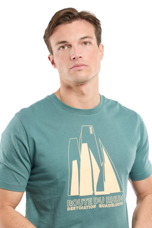 T-Shirt MC RDR26 100% Coton Silver Pine/ Decli