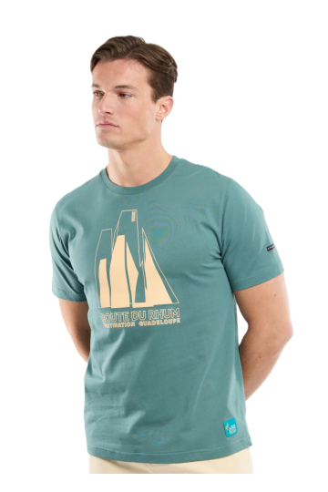 T-Shirt MC RDR26 100% Coton Silver Pine/ Decli