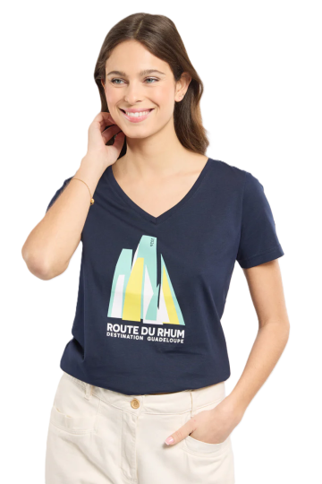T-shirt sérigraphié - Route du Rhum - Destination Guadeloupe