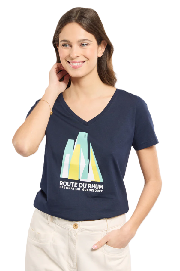 T-shirt sérigraphié - Route du Rhum - Destination Guadeloupe