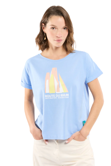 T-shirt coupe loose RDR Destination Guadeloupe Officiel-Lema