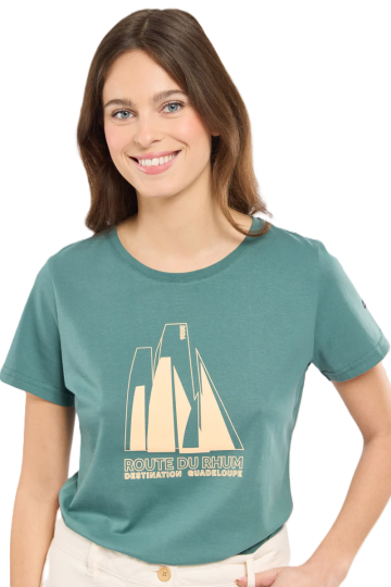 T-shirt sérigraphié RDR26 Destination Guadeloupe Décli-Silve