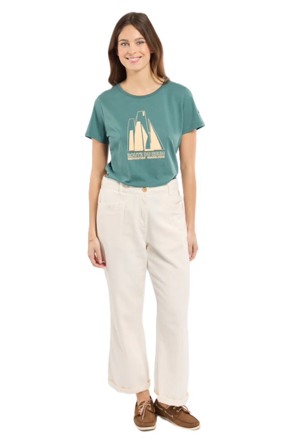 T-shirt sérigraphié RDR26 Destination Guadeloupe Décli-Silve