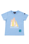T-shirt Kids RDR26 Destination Guadeloupe Placid Blue Offici