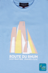 T-shirt Kids RDR26 Destination Guadeloupe Placid Blue Offici