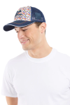 Casquette brodée RDR26 Imprimé Tropical Dest. Guadeloupe