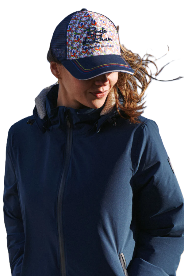 Casquette brodée RDR26 Imprimé Tropical Dest. Guadeloupe