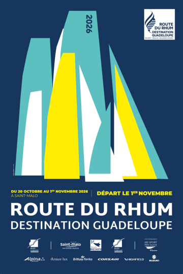 Affiche officielle RDR26 Destination Guadeloupe - 40 x 60 cm