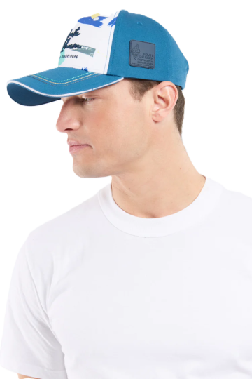 Casquette brodée RDR26 Imprimé Bateaux Dest. Guadeloupe