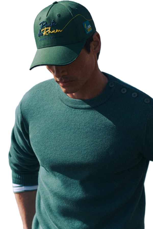 Casquette brodée RDR26  Silver Pine Destination Guadeloupe