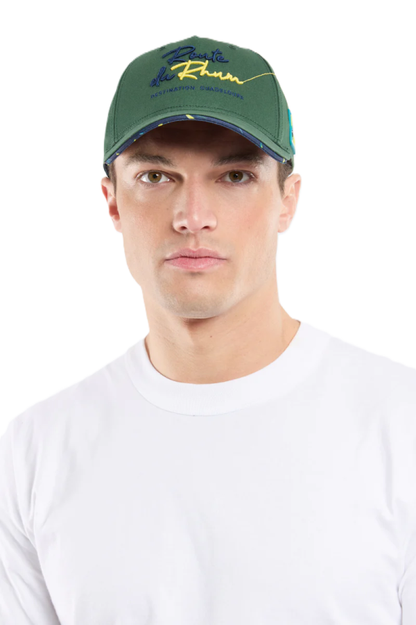 Casquette brodée RDR26  Silver Pine Destination Guadeloupe