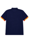 Polo MC Homme RDR26 100% Coton Marine Deep Madras